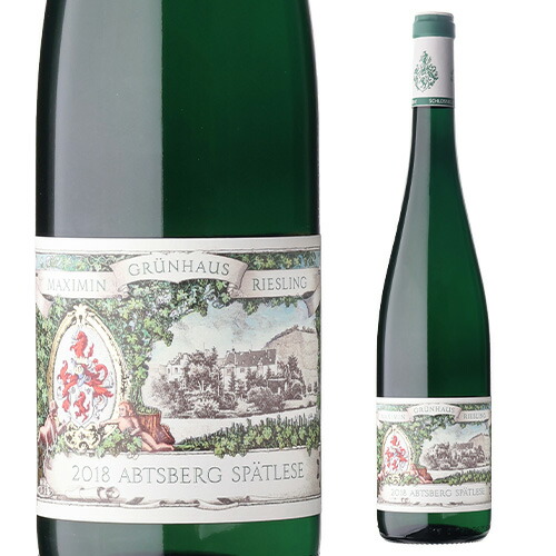 アプツベルク リースリング シュペートレーゼ 2018 マキシミン グリュンハウス