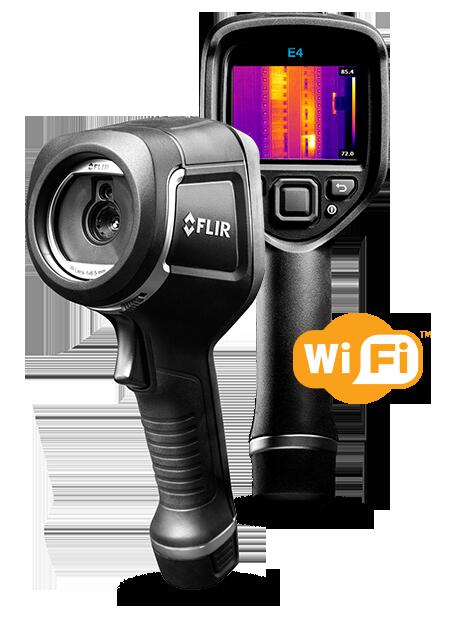 赤外線サーモグラフィ FLIR E5XT 無線LAN 最新青写真