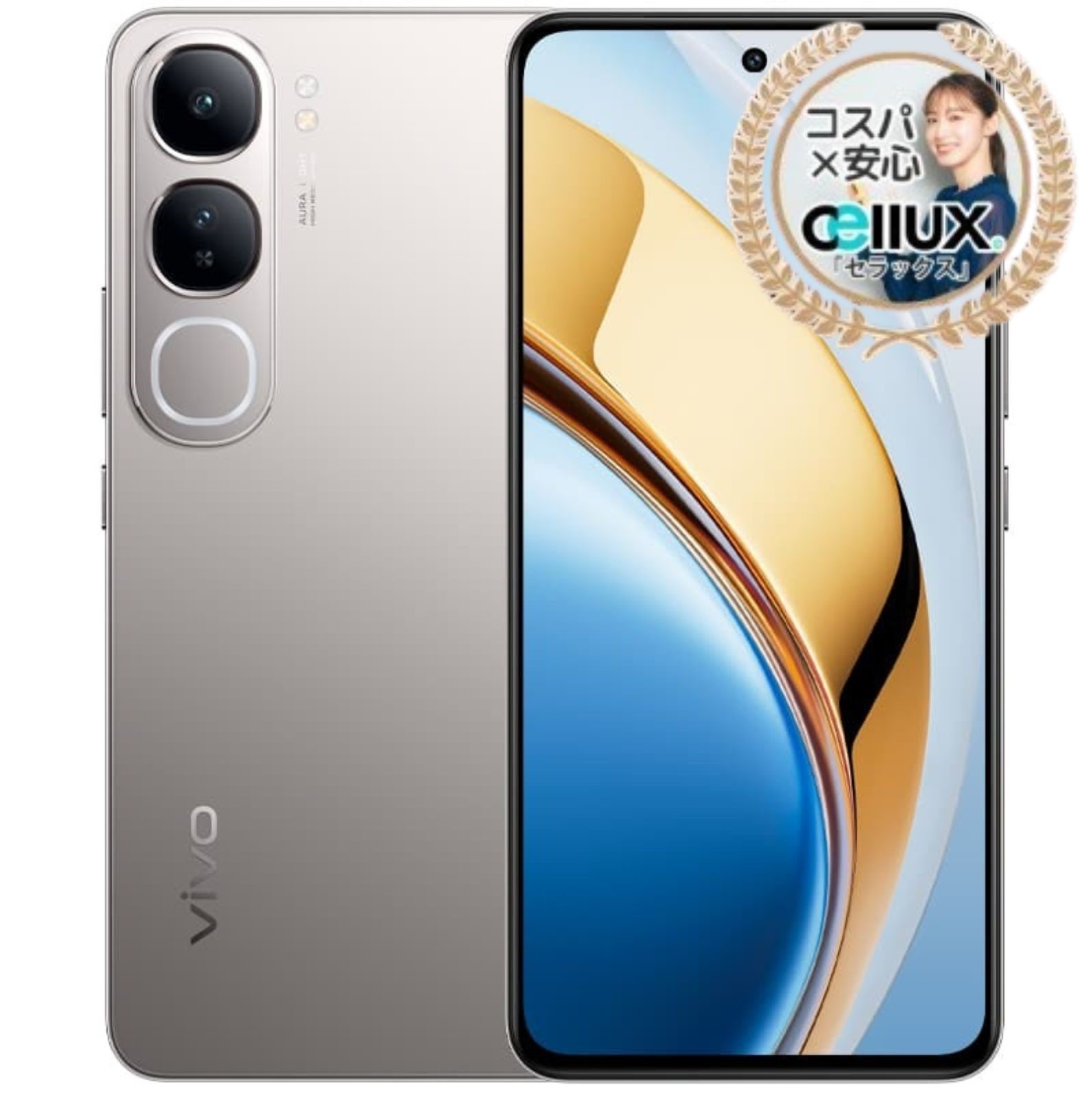 スマートフォン本体 VIVO V40 Pro 8GB / 256GB Titanium Grey vivo V40 Pro 5G (Gray 256GB 8GB RAM) 6.78