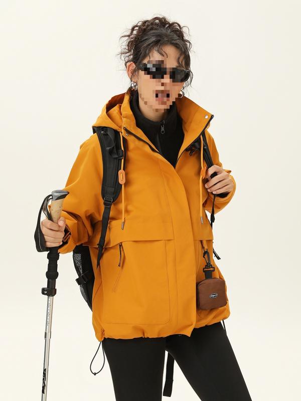登山ジャケット レディース 軽量 薄手 アウトドア ピンク系 トレッキングウェア 多機能