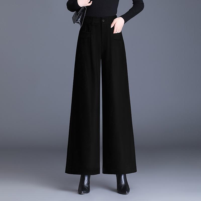 レディース ワイドパンツ ハイウエスト プリント ストレート ゆったり ロング丈 落ち感 カジュアル 細見え 脚長効果 体型カバー きれいめ 大人可愛い 春夏