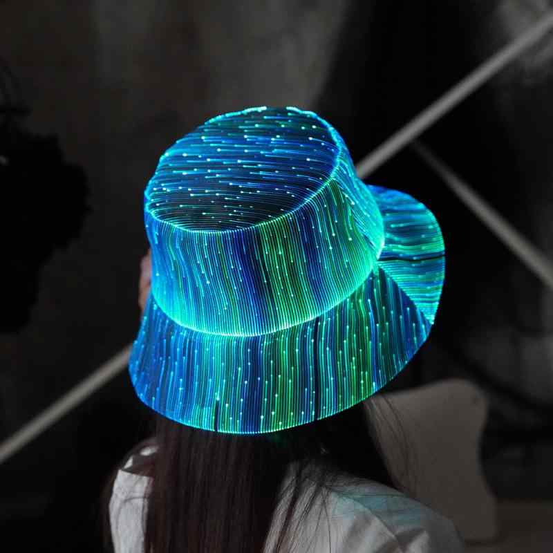 男女兼用 井戸釣瓶かぶり笠 かぶり笠 LED 発する グラスファイバー ライブ 音楽会 でき事 寄りあい 御祭り 目立つ きらきら 照明 夜分 公演 小道具 ハロウィン クリスマス 社交ダンス