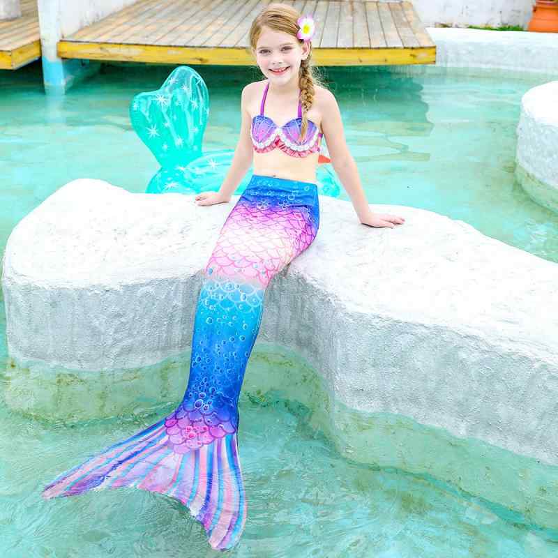 子供水着 女児 ビキニ セパレート 春夏 人魚柄 スイムウェア 子供用 女の子 泳ぎやすい 分離型 ビーチウェア｜くらしのセロネ 479,596円