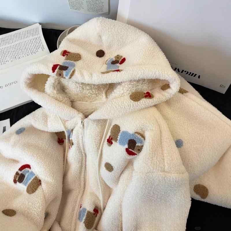 パジャマ レディース 秋冬 可愛らしい ダックスフンド ・柑通柄 コーラル綿ネル ボンネット付き添い人 朦々たる 生あたたかい 御部屋御召しもの 出かける能力のある 仕掛ける
