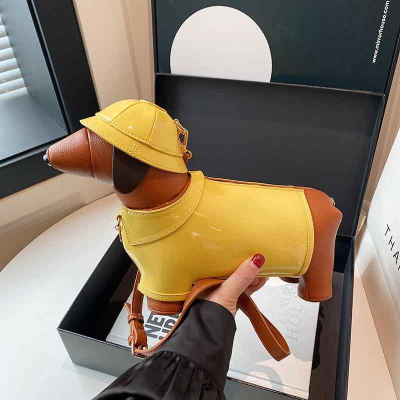 ショルダーバッグ レディース 愛くるしげ 犬ころ 主題 創造的 表どおり 表現スタイル 個人的特徴的 青写真 通い 出で立つ用 曲がったがけ 御徒面子
