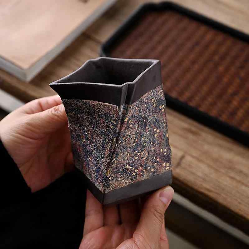 男女兼用 茶海 中国茶器 老岩泥 瀬戸もの 手作り 功夫茶 中華民国茶 細工人 手仕事 水さし 和風 雅びやか 高押し出し 落ち着いた青写真 身寄り用 焼き物