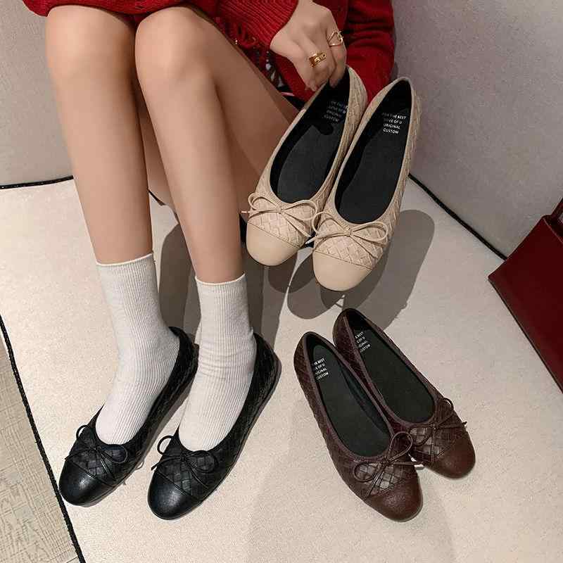 レディース バレエシューズ パンプス キルティング ぺたんこ ローヒール ブラック 柔らかい 痛くない 疲れにくい 浅め 歩きやすい 高見え 上品 きれいめ カジュアル 合わせやすい 普段使い 通勤 デイリー 春 秋|くらしのセロネ