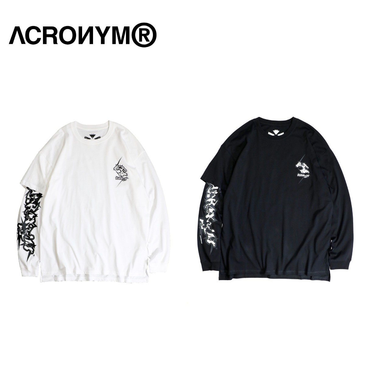 楽天市場】ACRONYM / アクロニウム 100% ORGANIC COTTON LONG SLEEVE T