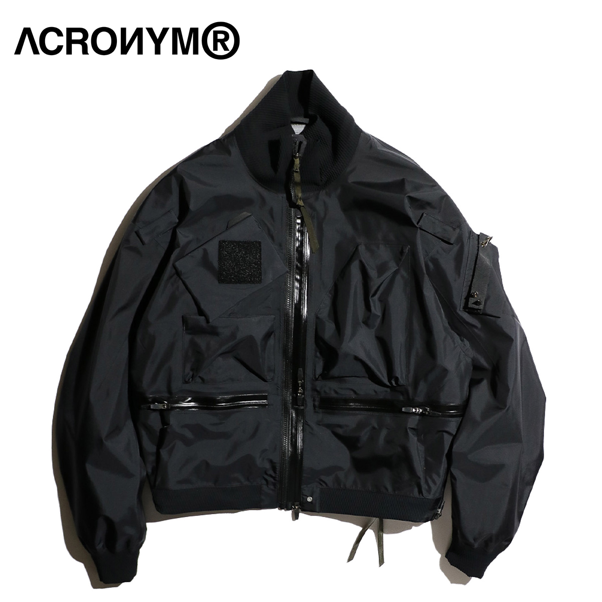 楽天市場】【25%OFF クーポン配布】ACRONYM / 3L VARSITY JACKET [STRAIGHT FIT] (J94-VT)  アクロニウム ヴァーシティージャケット スタジャン スタジアムジャケット ブラック S : S.U.N.STORE