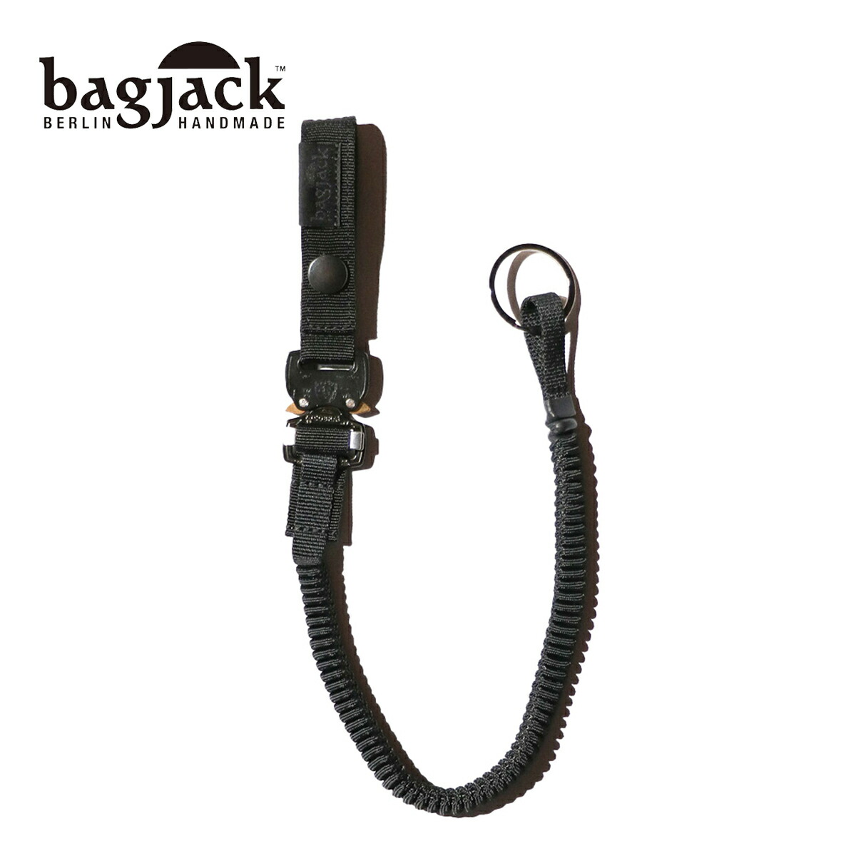 アクセサリー bagJack GN LEASH COBRA BLK GN LEASH COBRA BLK | BAGJACK | TECHNICAL SUPPORT BAGS
