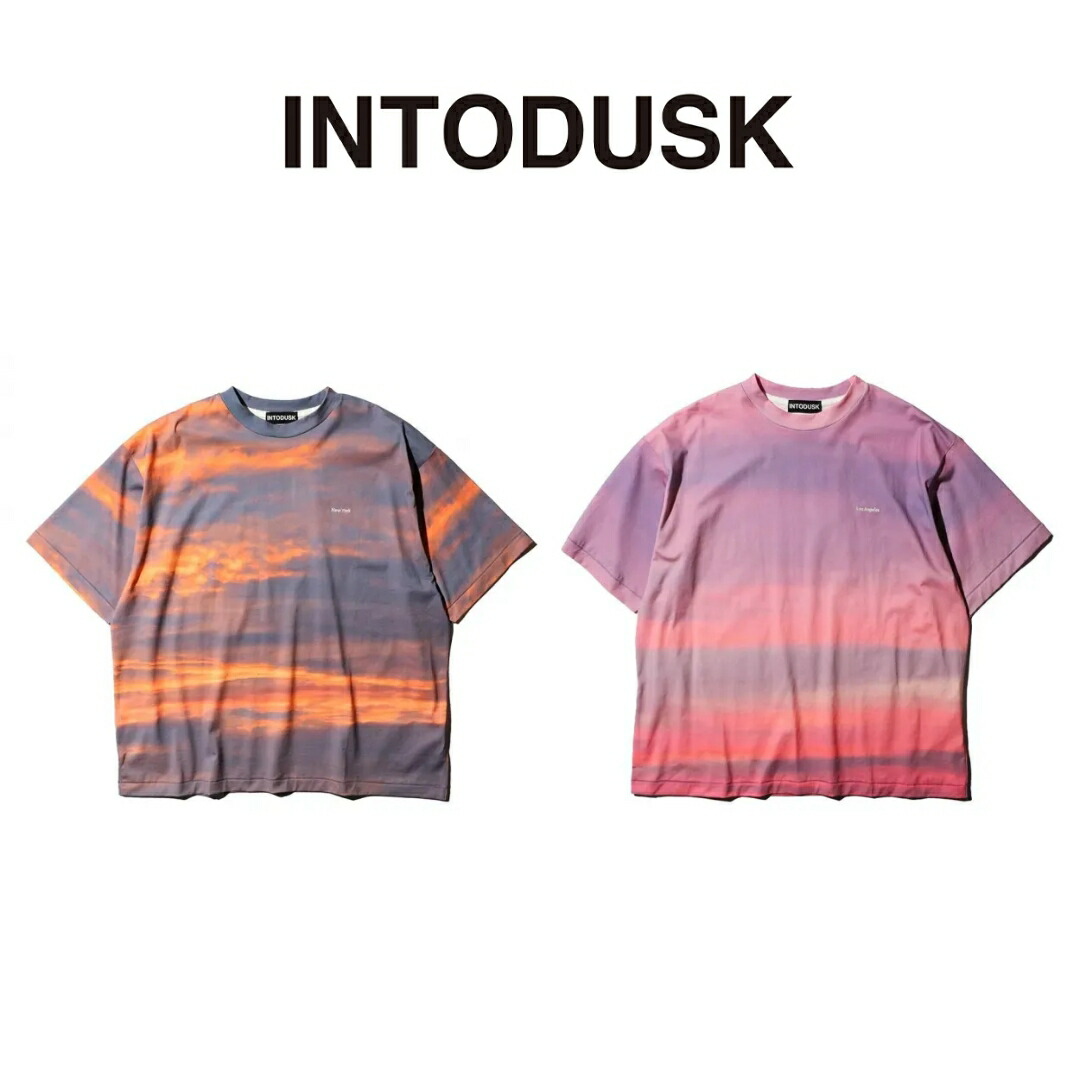楽天市場】【INTODUSK / イントゥダスク】DUSK SS TEE グラデーション