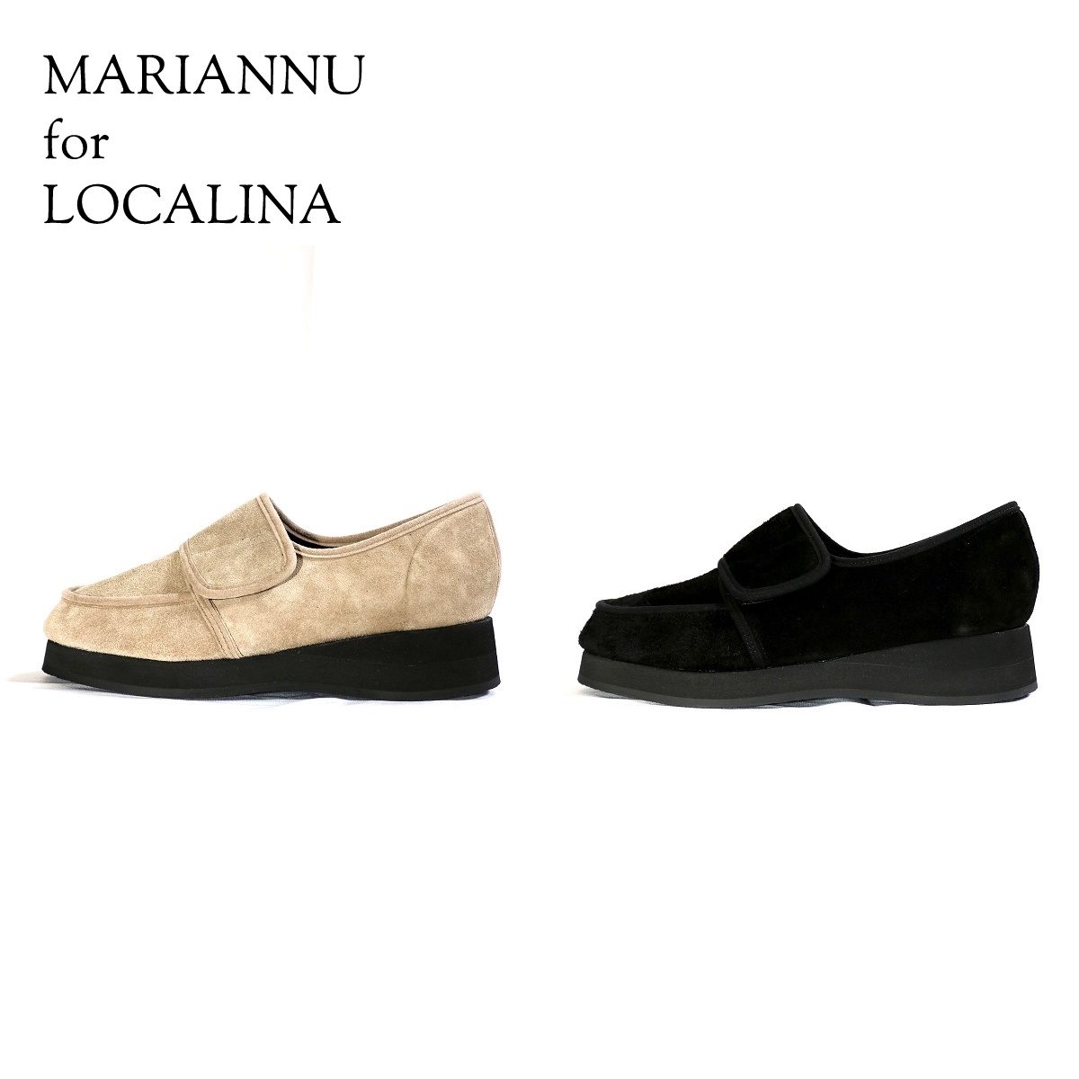 楽天市場】MARIANNU for LOCALINA / MARIANNU SLIP-ON WM105 MADE IN