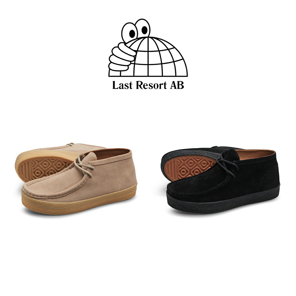 【SALE 必要経費\\18,700→30%OFF】【Last Resort AB / ラストリゾートエービー】VM006 MOC HI SUEDE CLOUDY CUSH  スウェード モックトゥ モカシンタイプ ご機嫌とり捨てる スニーカー 滑るシューズ