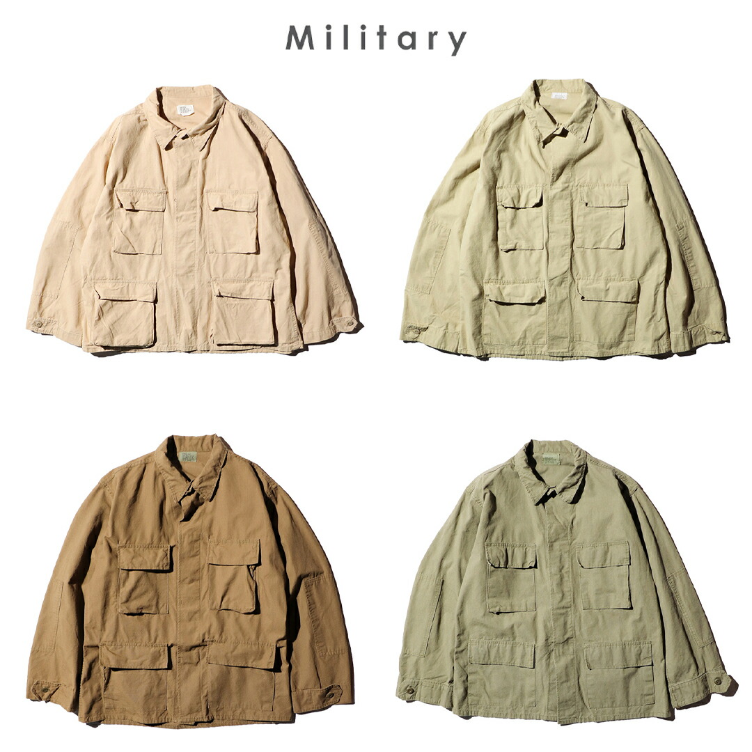【U.S MILITARY / ユーエスミリタリー】 BDU FATIGUE JACKET COTTON RIP-STOP COMMERCIAL MODEL OZONE WASHED アメリカ製 ファティーグジャケット コットンリップストップ生地 コマーシャルモデル