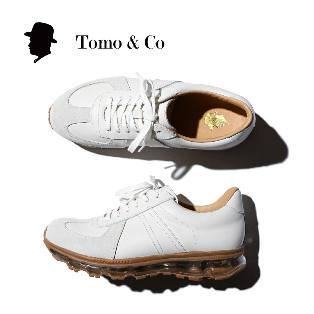 TOMO&CO トモアンドシーオー ウィングチップシューズ 26cm ホワイト TOMO&CO トモアンドシーオー ウィングチップシューズ 26cm ホワイト