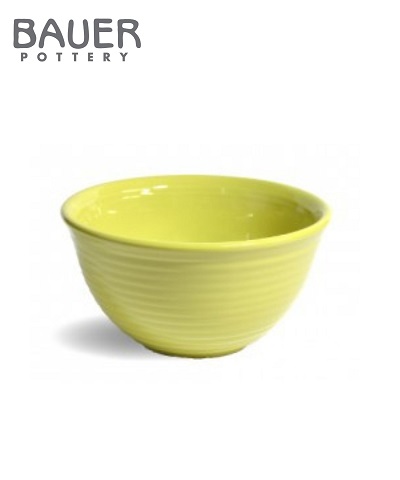 本物 Bauer Pottery バウアーポッタリー Classic Style Mixing Bowl 6 クラシック ミキシングボウル 最大サイズ サラダ ボウル カラフル 食器 陶器 テーブルウエア Made In U S A アメリカ製 Fucoa Cl