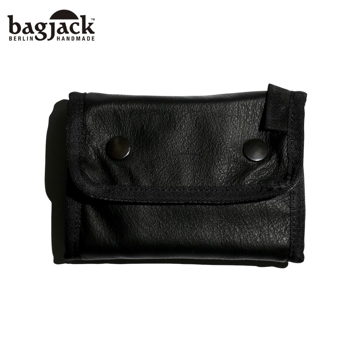 bagJack アンチ・スリップストラップ ブラック　ウォレットコード bagjack バッグジャック ベルト pistol lanyard cobra/Gun Leash