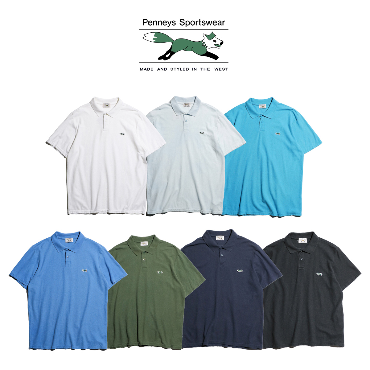 PING アメリカ国旗柄 ノースリーブポロシャツとプリーツ♥️スカートセット EFG BORDER S/S POLO（ポロシャツ）｜KEBOZ（ケボズ）の