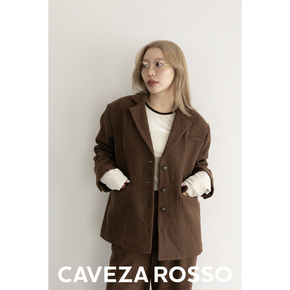 楽天市場】CAVEZA ROSSO カベサロッソWindow Cuff Tent Blouson