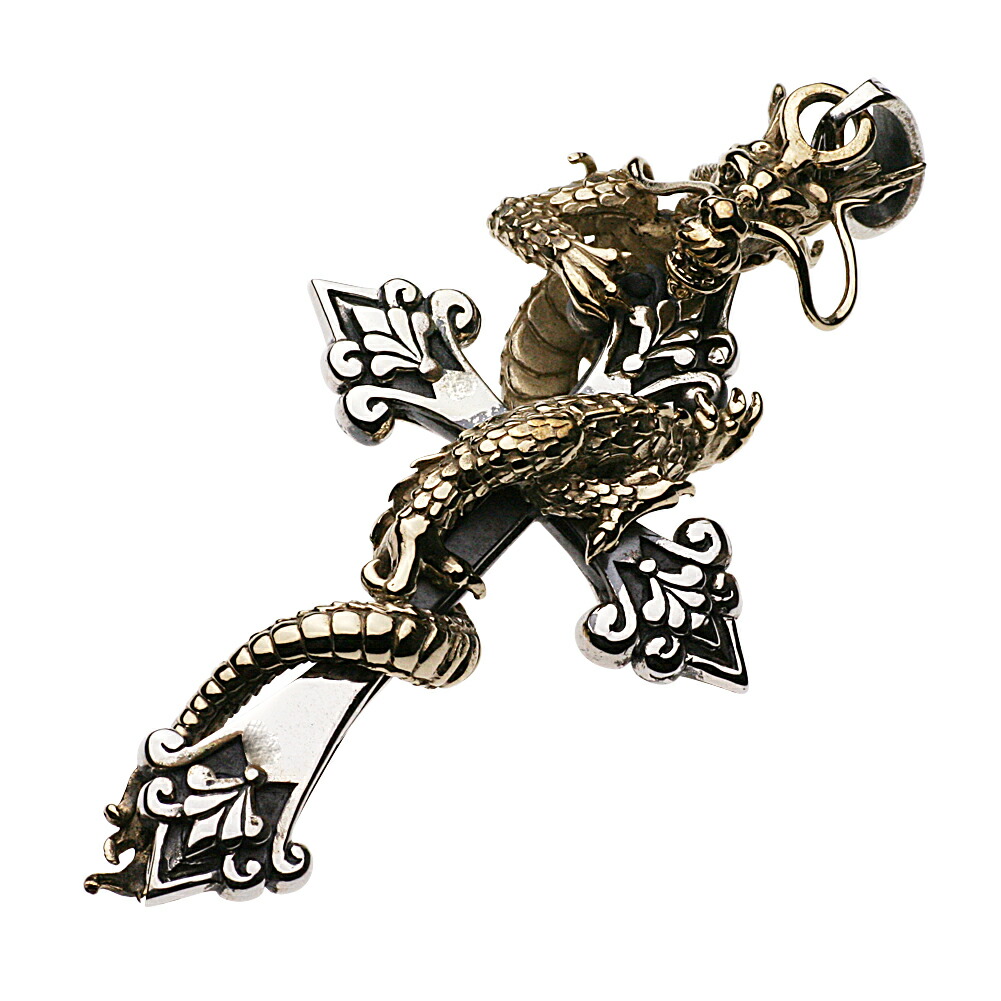 楽天市場】【cenote】シルバー925 ペンダント メンズ【p0340】龍鳳凰