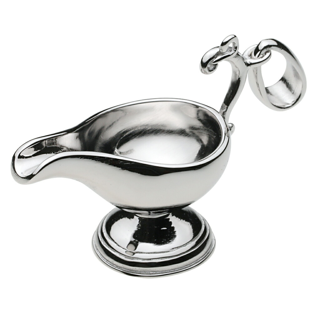 【セノーテ】 cenote-p0772 グレイビーボート ペンダント シルバー925 シルバーアクセサリー 純銀 925 ペンダント グレイビーボートモチーフ ソースポットモチーフ 食器 モチーフ シルバーアクセ シェフ 料理人 調理器具 キッチン レストラン カレー おしゃれ