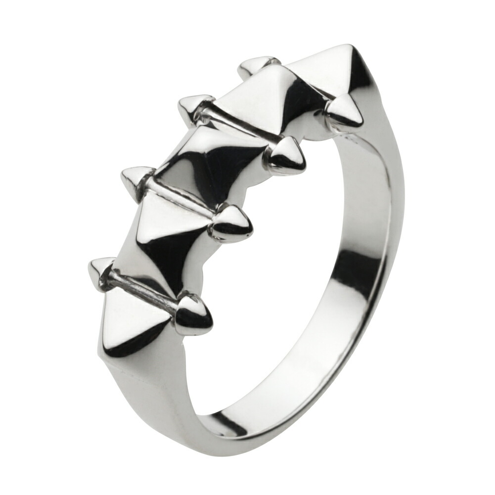 【セノーテ】 cenote-r0478 スタッズ リング シルバー925 シルバーアクセサリー 純銀 925 スタッズリング ピラミッド リベット ゴシック モード 定番系 クラシック アンティーク ストリート 個性派 デザインリング バイカーズ ジュエリー スマート