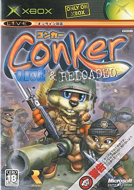 Conker Live ＆ Reloaded (コンカー ライブアンドリローデッド) XBOX ゲームソフト 【中古】