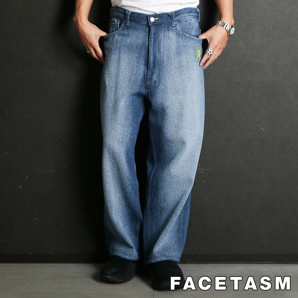楽天市場】FACETASM【ファセッタズム】 10SS-DN-08 BIG&SLIM