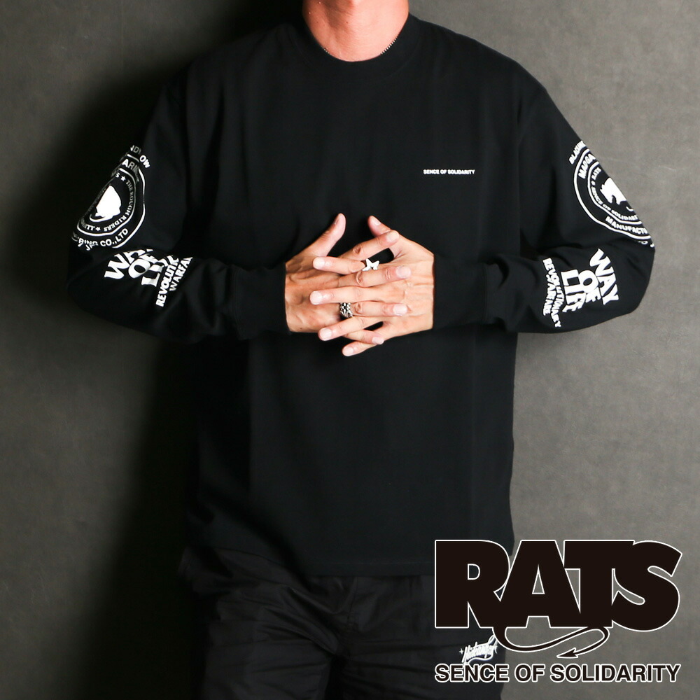 RATS　ラッツ　RATS TWO WHEEL L/S RATS(ラッツ) / TWO WHEEL L/S TEE