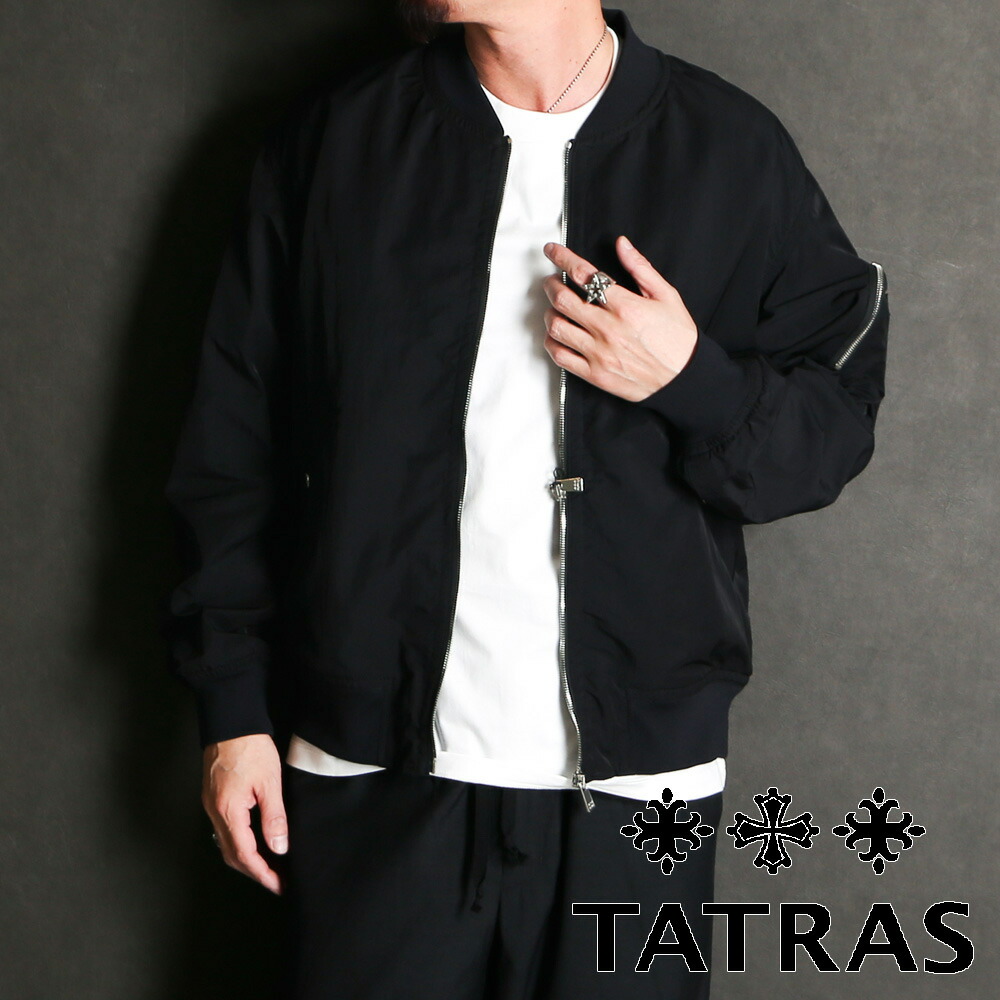 【TATRAS/タトラス】 TOMORI トモリ - BLACK / ミリタリージャケット / MCKZ0401033588【国内正規取扱店】【メンズ】【送料無料】
