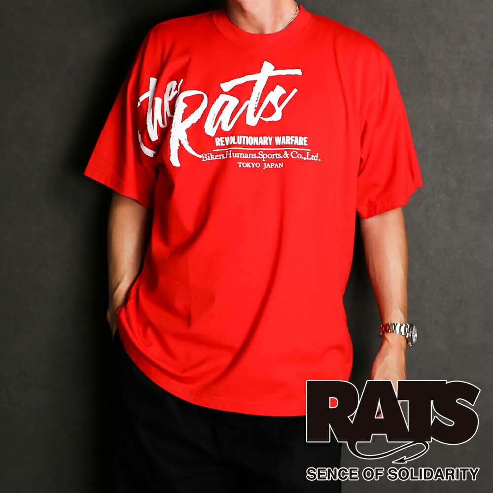 楽天市場】RATS ラッツ Tシャツ サイズ:M / 24SS ボックスロゴ クルー