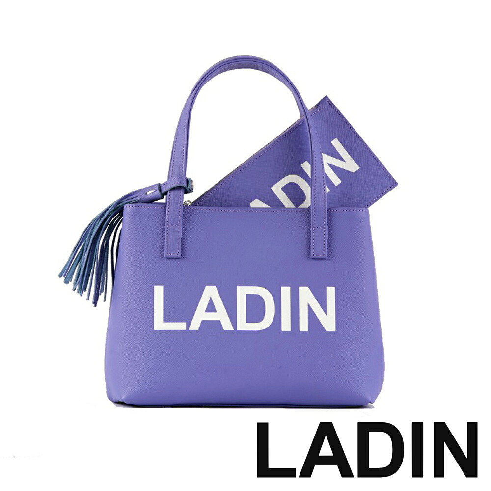 【LADIN/ラディン】Mini Tote Bag ： Purple / ミニトートバッグ / カートバッグ / ゴルフ / パープル 【メンズ】【ユニセックス】【送料無料】