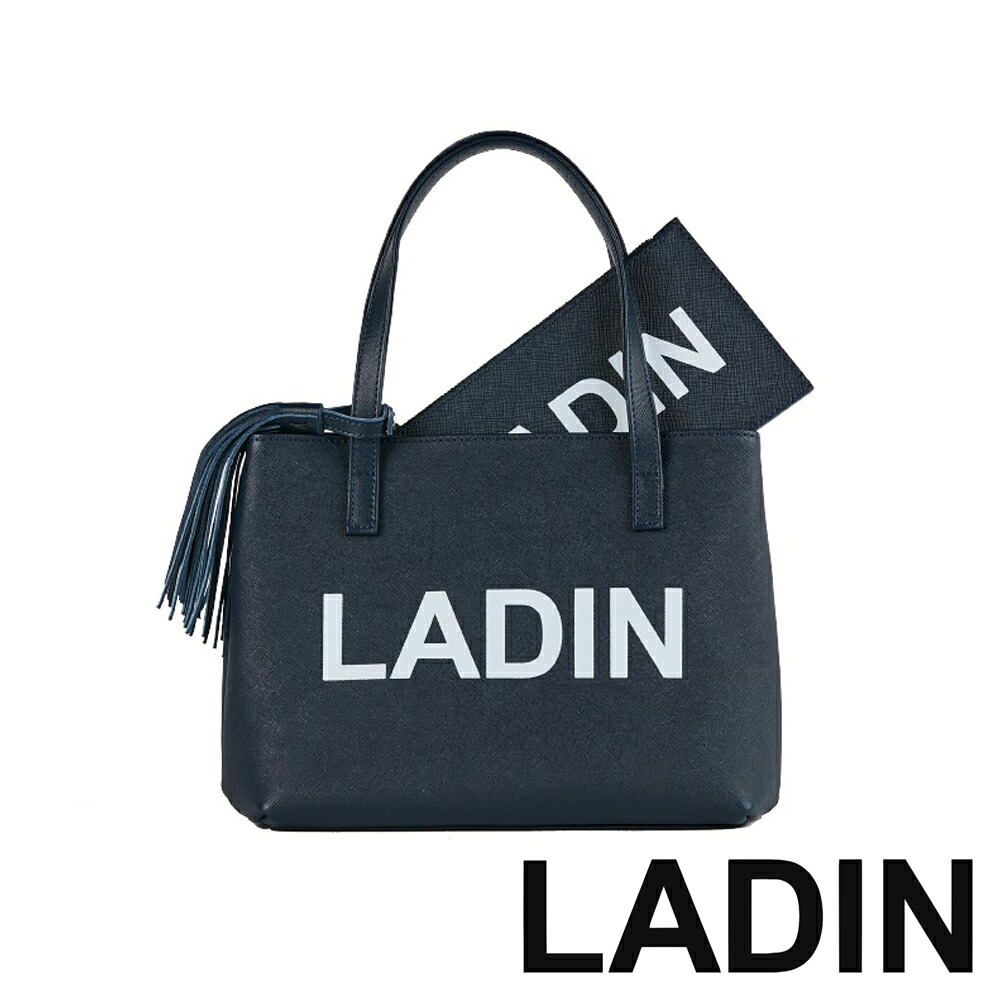 【LADIN/ラディン】Mini Tote Bag ： Navy / ミニトートバッグ / カートバッグ / ゴルフ / ネイビー 【メンズ】【ユニセックス】【送料無料】