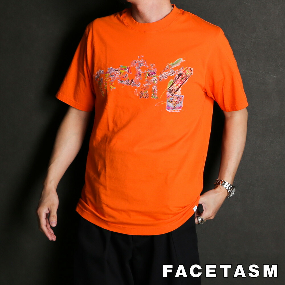 【FACETASM/ファセッタズム】EY? GRAPHIC ベーシック TEE / プルオーバー / ABH-TEE-U10【メンズ】【貨物輸送無料】