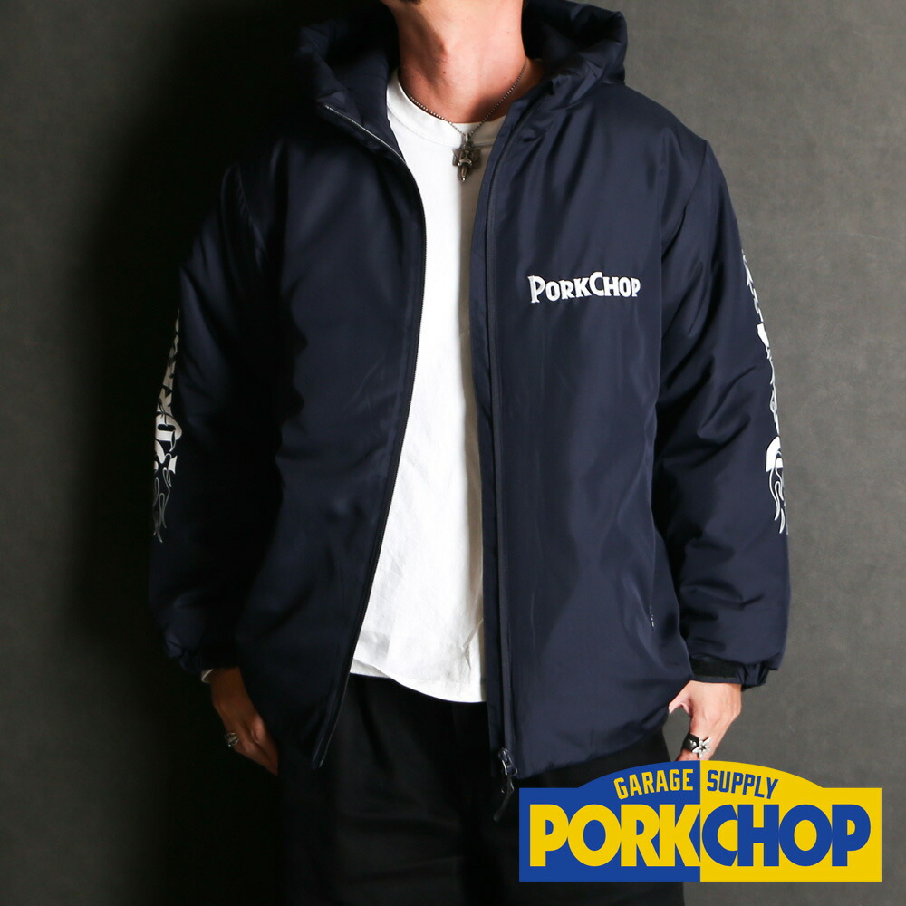 楽天市場】PORKCHOP GARAGE SUPPLY PORK BACK NYLON JKT ポーク