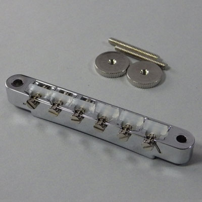 【メール便発送可！！】Montreux 《モントルー》 ABR-1 style Bridge wired Chrome with Nylon saddles [商品番号 : 8770] ブリッジ｜セントラルミュージック店