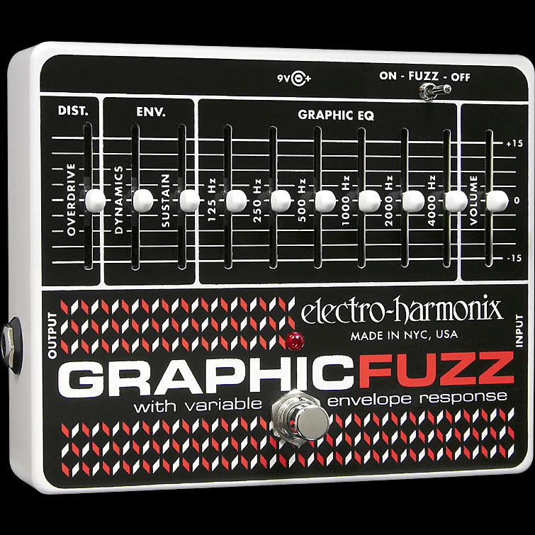 【送料無料】Electro-Harmonix エレクトロ・ハーモニックス Graphic Fuzz エフェクター(イコライザー) / EQ/Distortion/Sustainer 22,589円