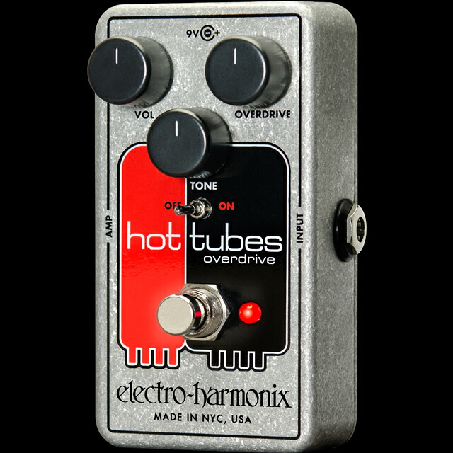 【送料無料】Electro-Harmonix エレクトロ・ハーモニックス Hot Tubes nano　エフェクター(オーバードライブ) / Overdrive