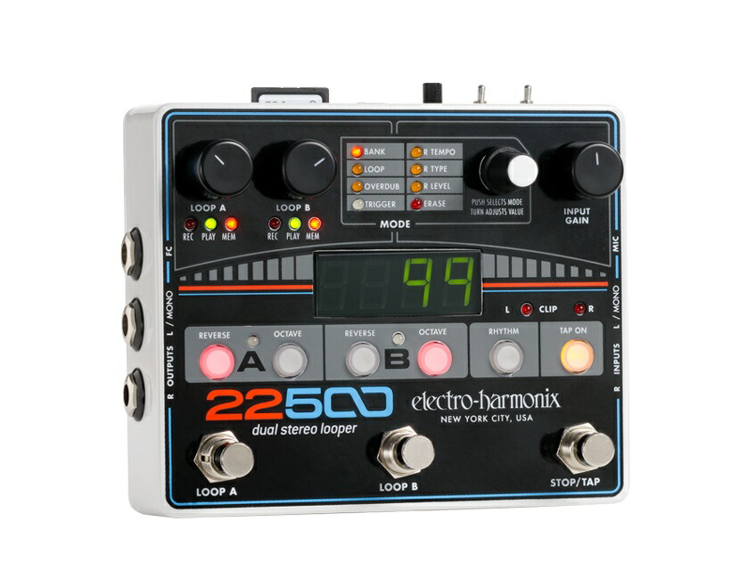 ギター ELECTRO-HARMONIX 720 STEREO LOOPER 楽天市場】electro-harmonix 720 Stereo Looper 新品[エレクトロ