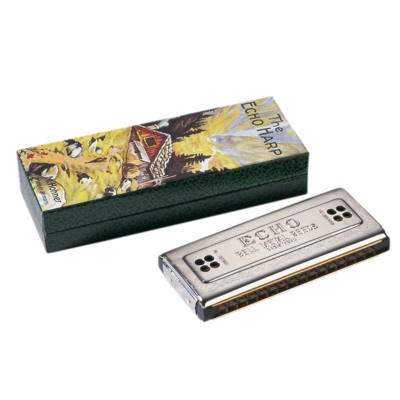 HOHNER ホーナー Echo-Harp 2&times;32 54/64 メープルボディ／16音階 ハーモニカ エコーハープ｜セントラルミュージック店