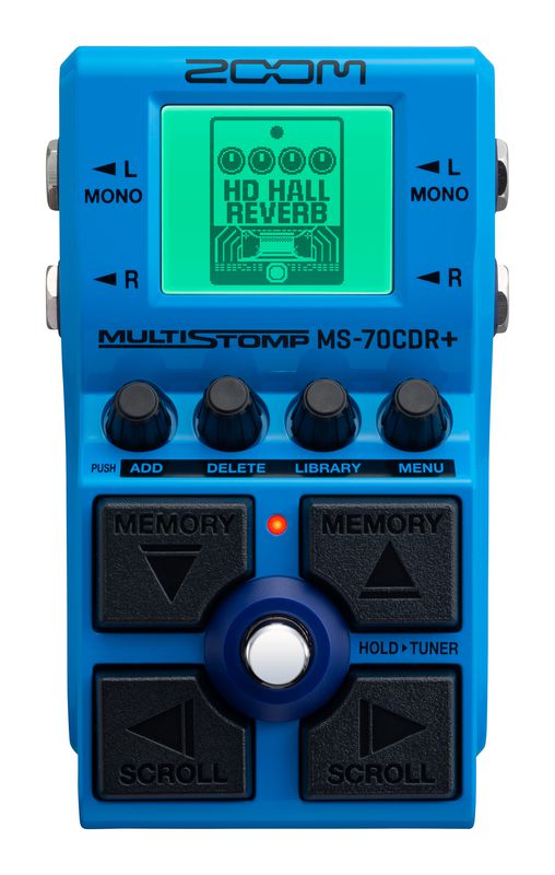 ZOOM MS-100BT ギターエフェクター マルチストンプ Zoom MS-100BT MultiStomp Guitar Pedal with Bluetooth | Zoom