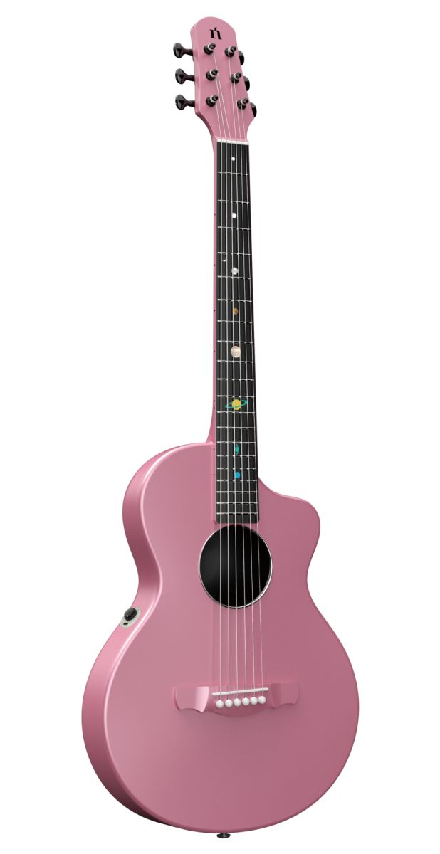 楽天市場】NATASHA ASTEROID NSX サクラ・ピンク エレアコギター ミニ
