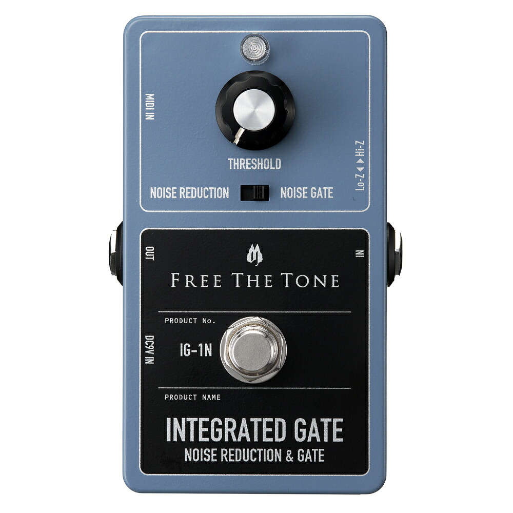 【送料無料】FREE THE TONE フリーザトーン IG-1N ノイズリダクション＆ゲート INTEGRATED GATE｜セントラルミュージック店