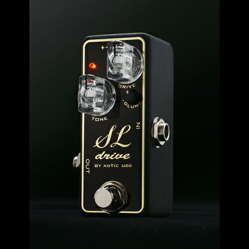 Xotic SL Drive ギターエフェクター　オーバードライブエフェクター Xotic SL Drive レビュー！ミニサイズでもずっしりとくる