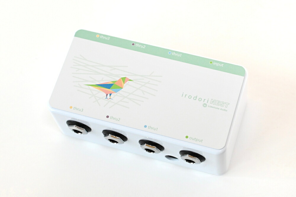 Limetone audio irodori ブースター エフェクター】音に”彩り”を与えるブースターLimetone Audio