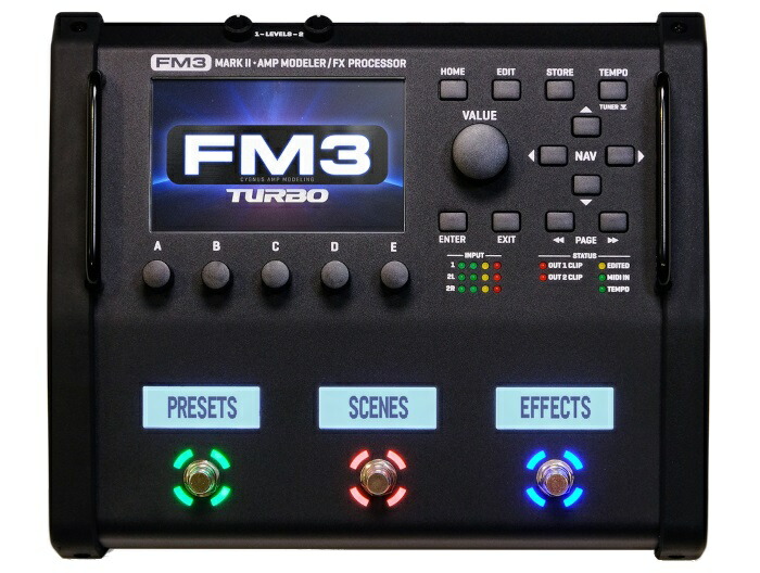 【送料無料】Fractal Audio Systems フラクタル・オーディオ FM3 MARK II Turbo Amp Modeler/FX Processor アンプシュミレーター／エフェクター [FM-3]画像