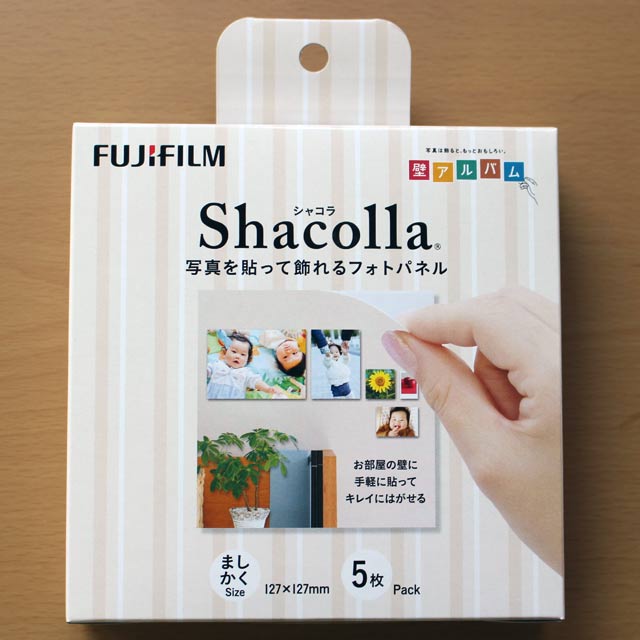 楽天市場 Shacolla シャコラ 127mm ましかくプリント用 壁タイプ ホワイトパネル 5枚セット 壁アルバム用 写真のセントラル 楽天市場店