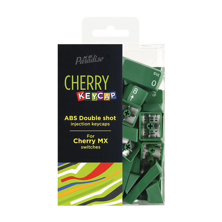 楽天市場 送料無料 Cherry Mx軸 104英語キーボード用 2色成型カラーキーキャップ グリーン Ck 104gr E センチュリーダイレクト