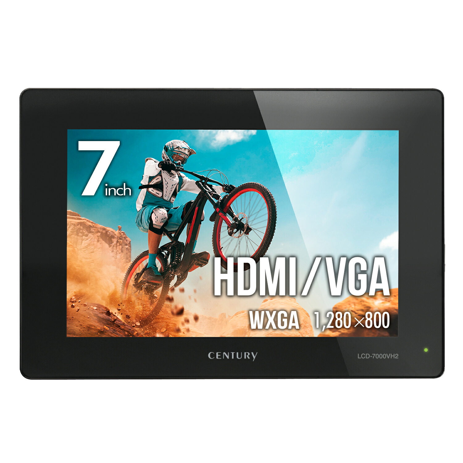 《送料無料》7インチHDMIマルチモニター plus one HDM　[ LCD-7000VH2 ]｜センチュリーダイレクト