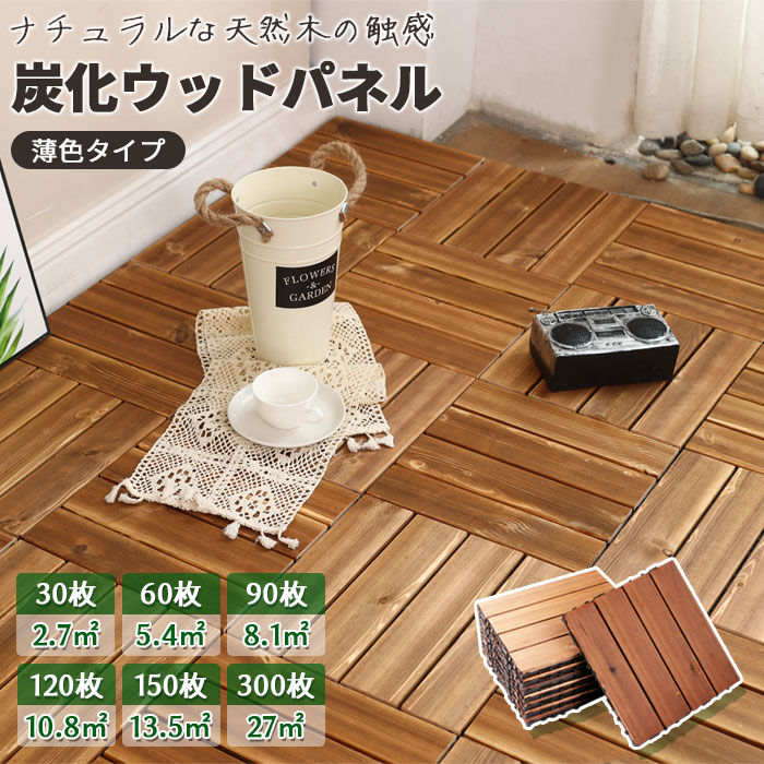 【全品15%OFFクーポン券】ウッドパネル 木材甲板 花・庭園・DIY 木材瓦 庭 立ち会い場甲板 合わせ目 ダイアログボックス  瓦 回廊 瓦 庭園瓦 合わせ目瓦 生まれながら木  上滑り打ちきり シャワー室 DIY 即納（薄色）